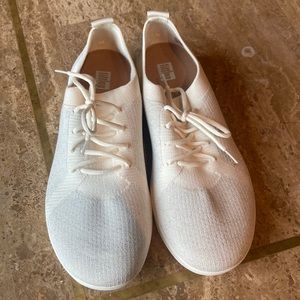 Fitflop White Athletic Shoes